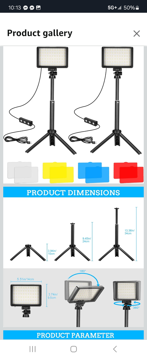 Usb LED photo lights - photo 2