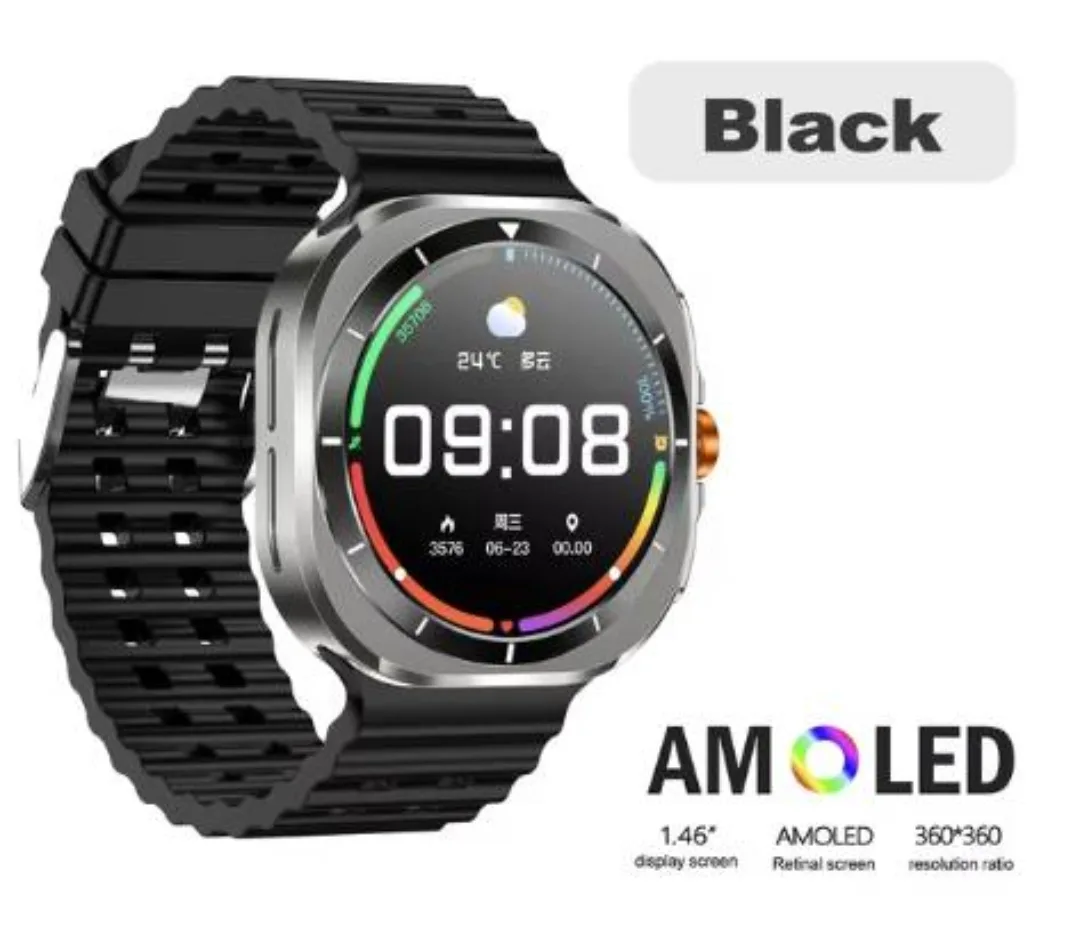 Smartwatch Ultra / Bluetooth call / Smart watch - Black thumbnail
