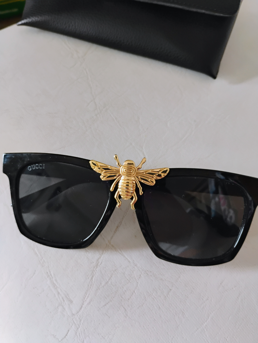 Gucci Sunglasses with Bee Accent