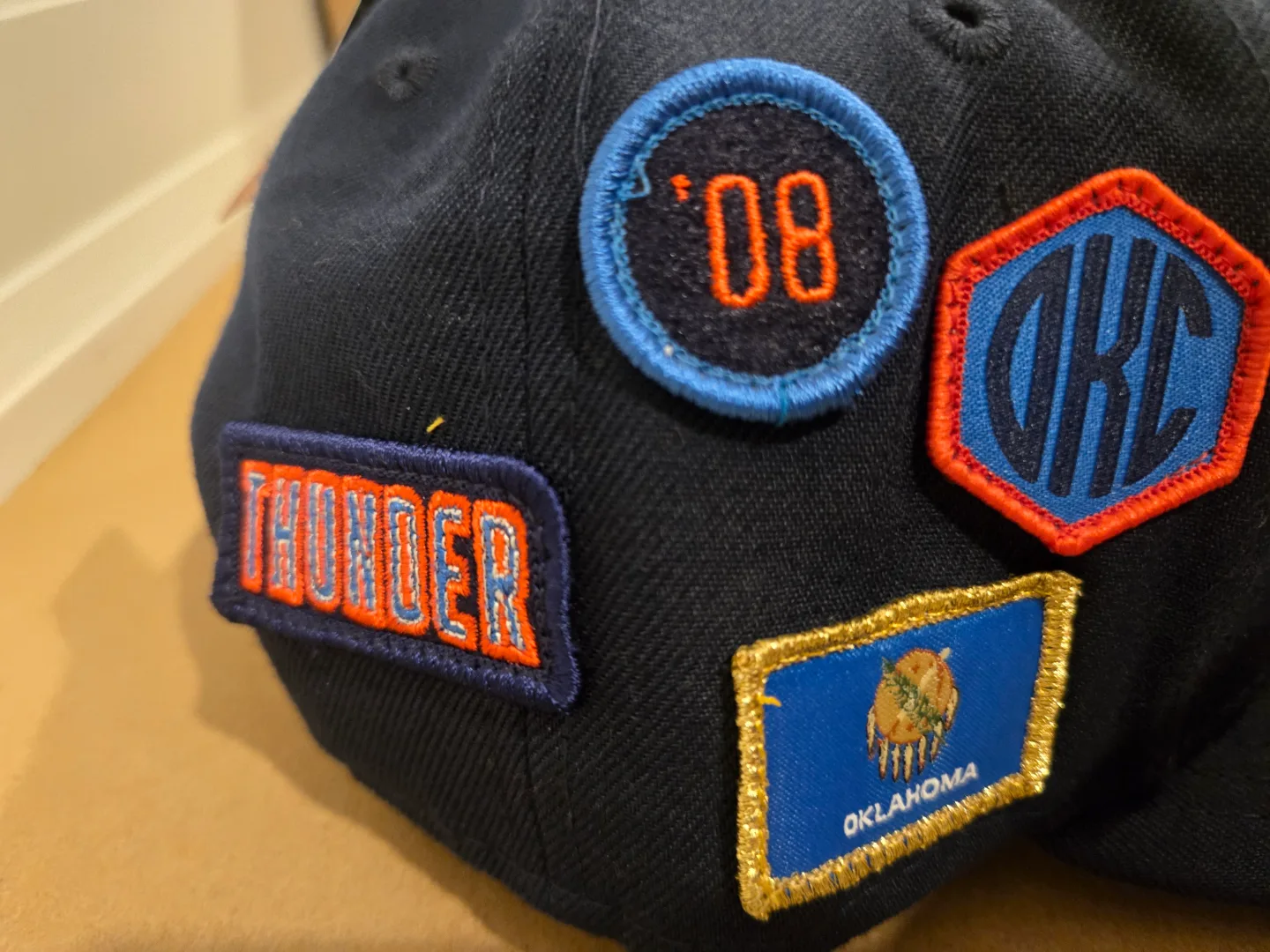 Oklahoma City Thunder NBA 9Fifty Snapback Hat image indicator(3)