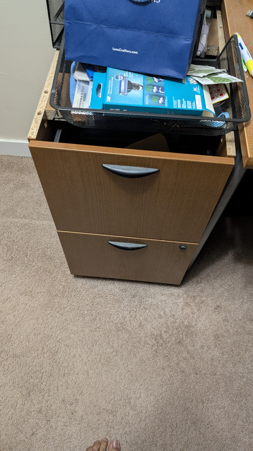 Two-Drawer Mobile File Cabinet - photo 3