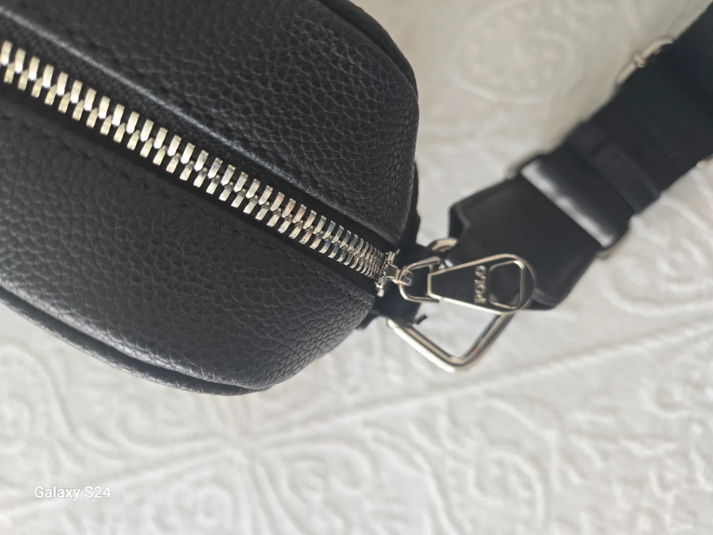 Polo Ralph Lauren Black Crossbody Bag image indicator(4)