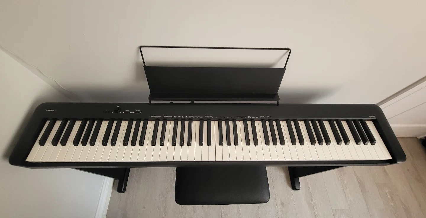 Casio CDP-S100 Digital Piano with Bench, Pedal, and Music Rest image indicator(2)