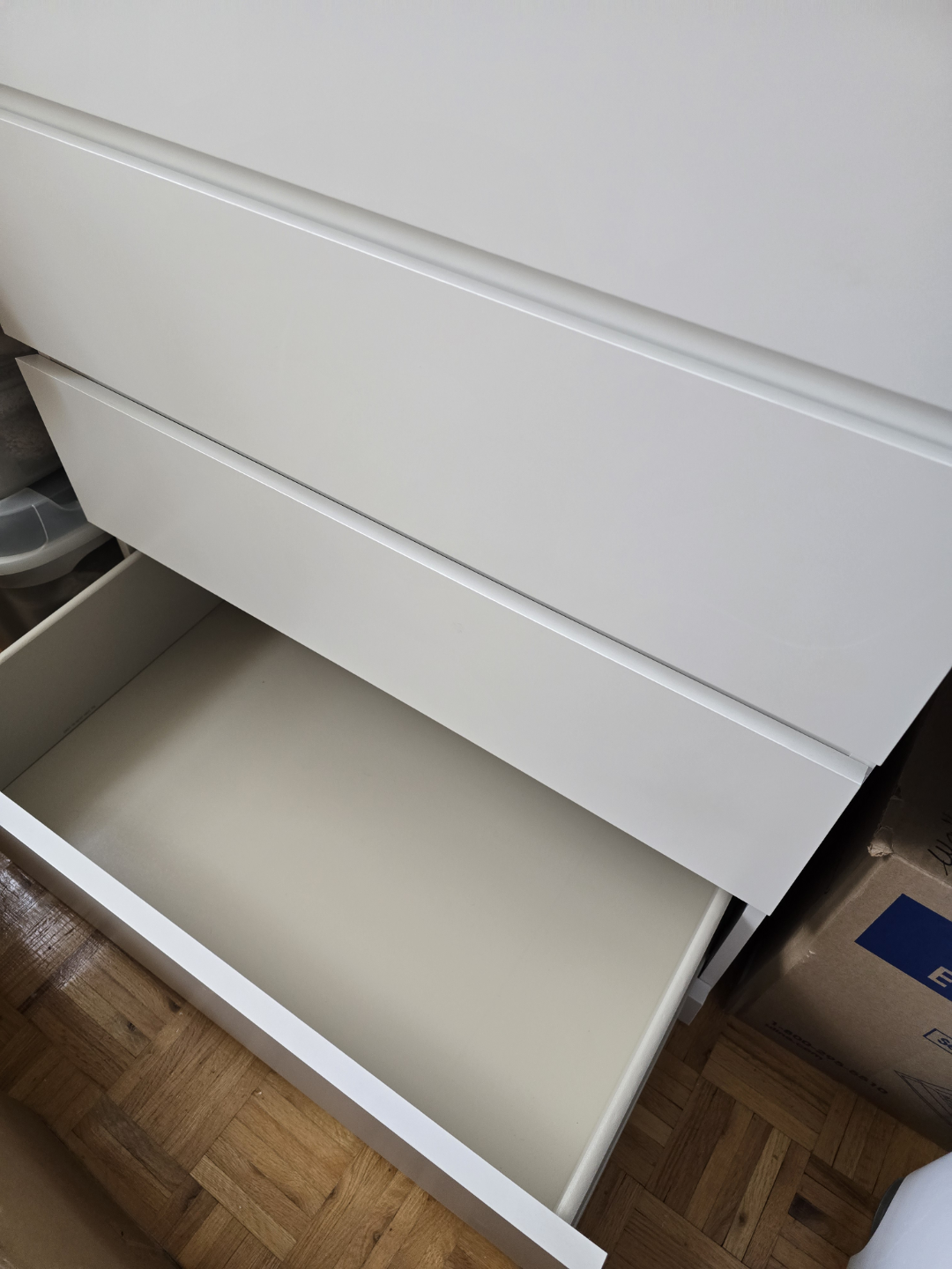 IKEA MALM 5-drawer chest white - photo 2