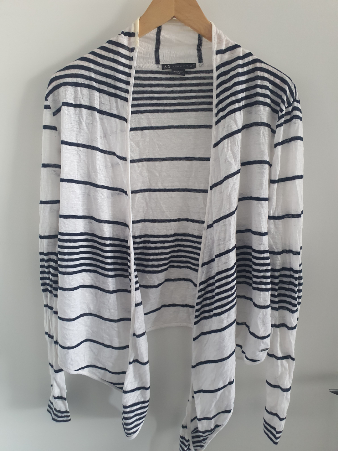 Armani Exchange Striped Cardigan 🧡