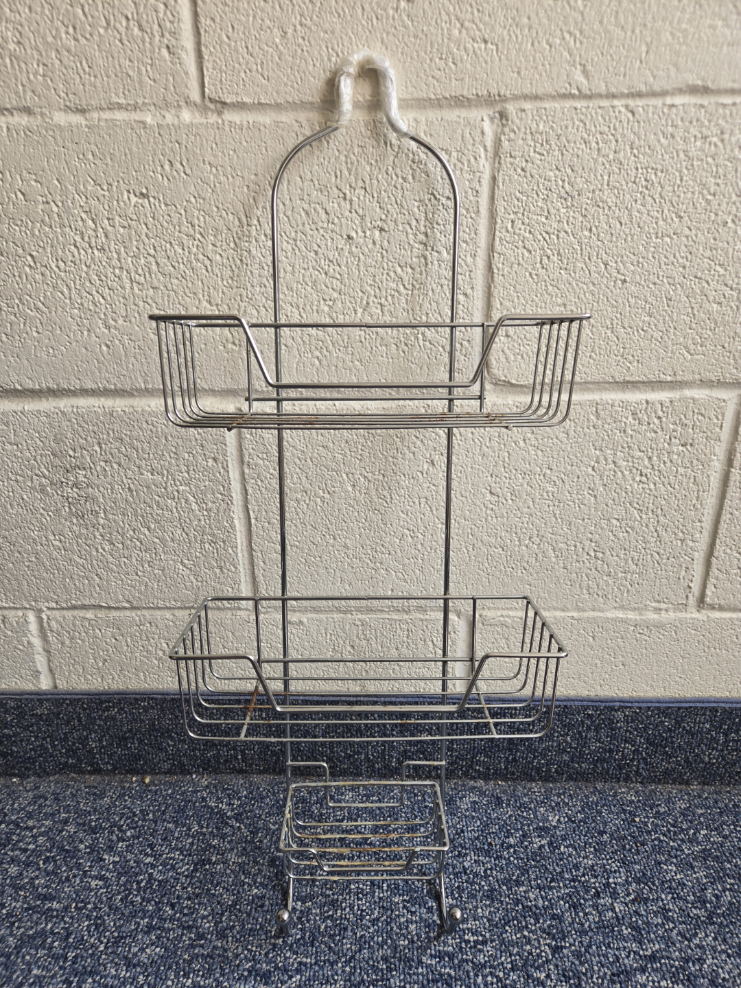 Chrome Wire Shower Caddy