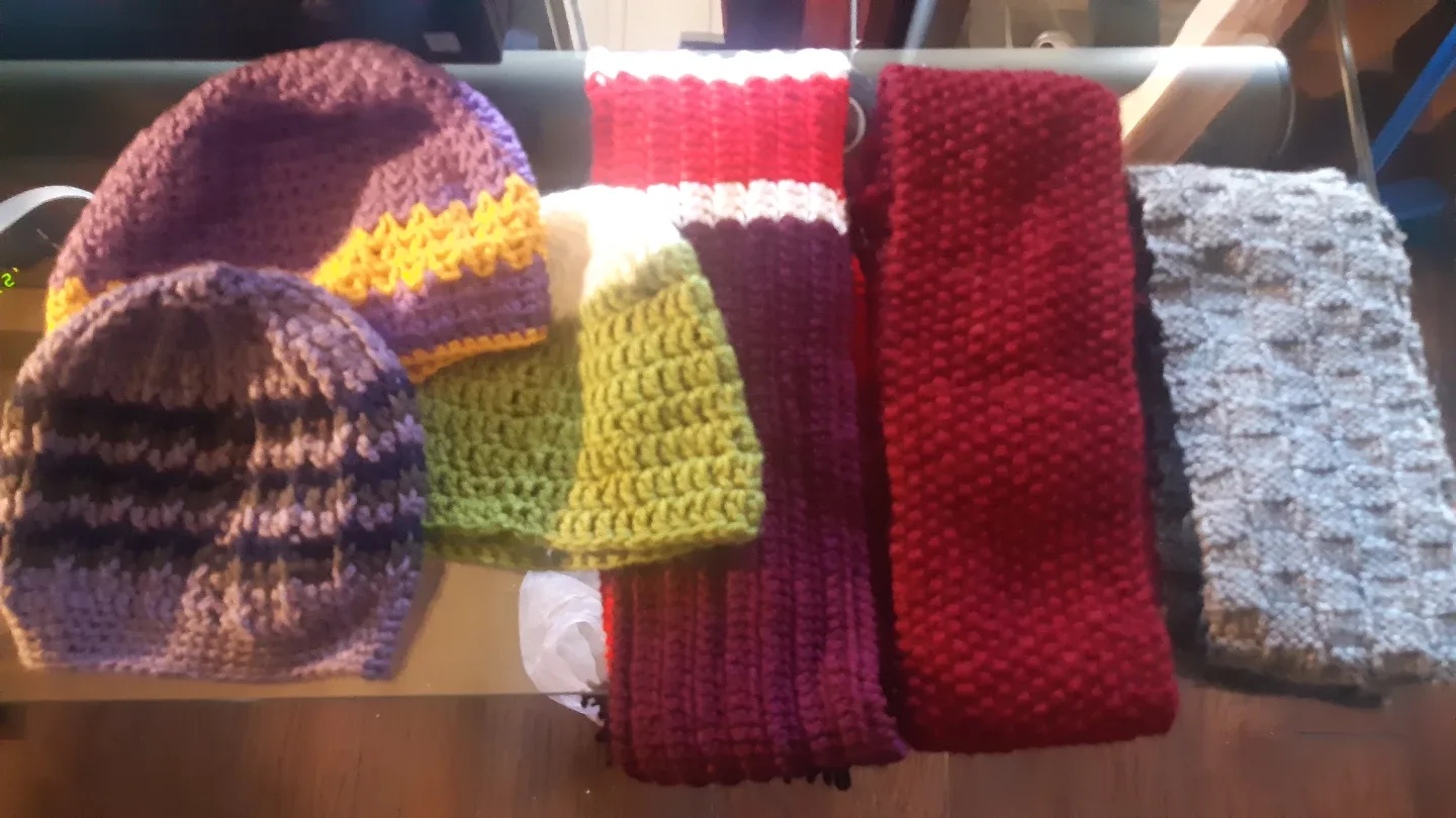 Handmade Crochet Hats and Sca rves - Variety Pack image indicator(2)