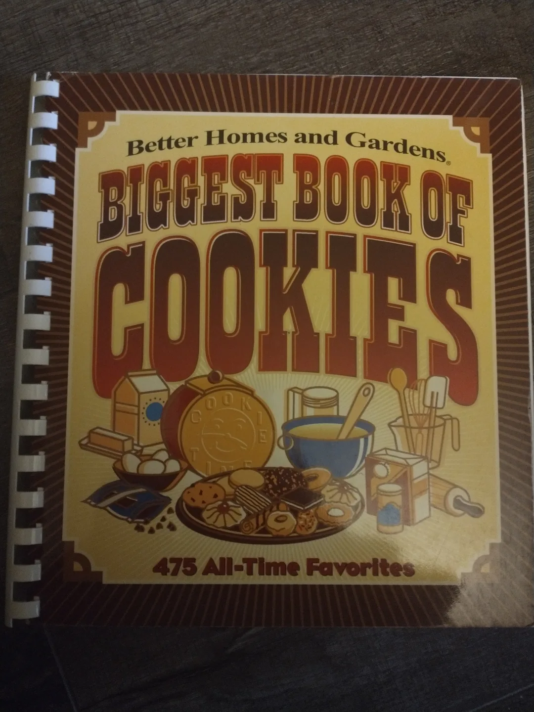 BETTER HOMES AND GARDENS BIGGEST BOOK OF COOKIES thumbnail