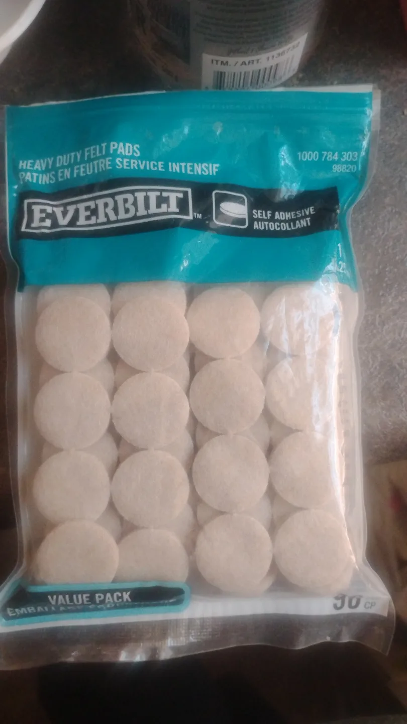 🧡Everbilt Heavy Duty Self-Adhesive Felt Pads thumbnail