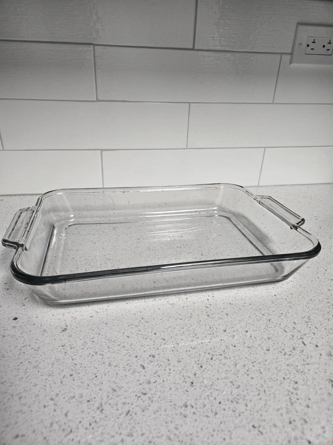 Anchor Glass Baking Dish with Handles