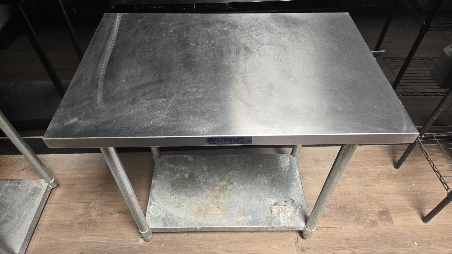 Stainless Steel Work Table - Patriot Equipment