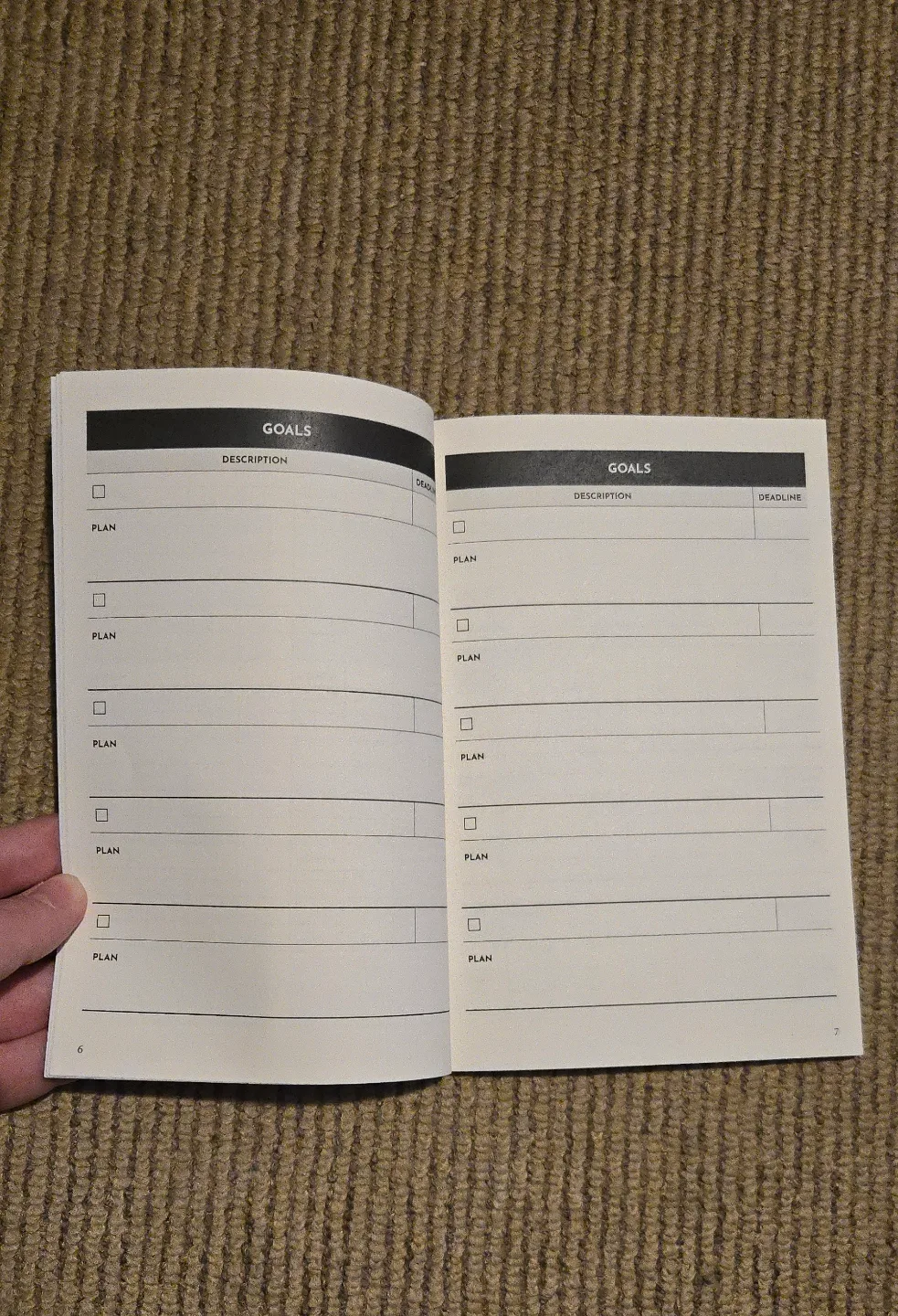 Two workout log books image indicator(4)