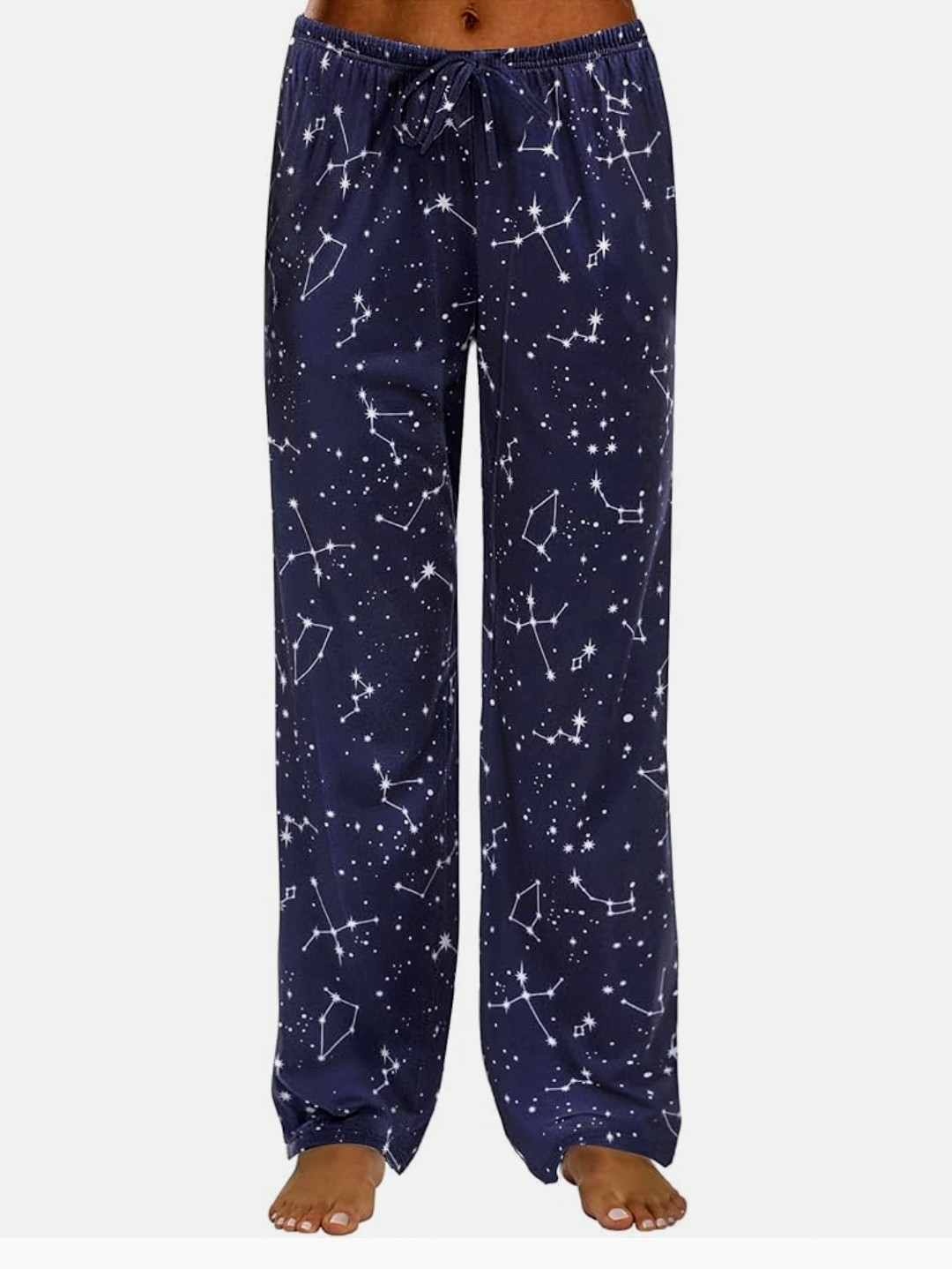 Women's Constellation Print Lounge Pants - Size Large - photo 3
