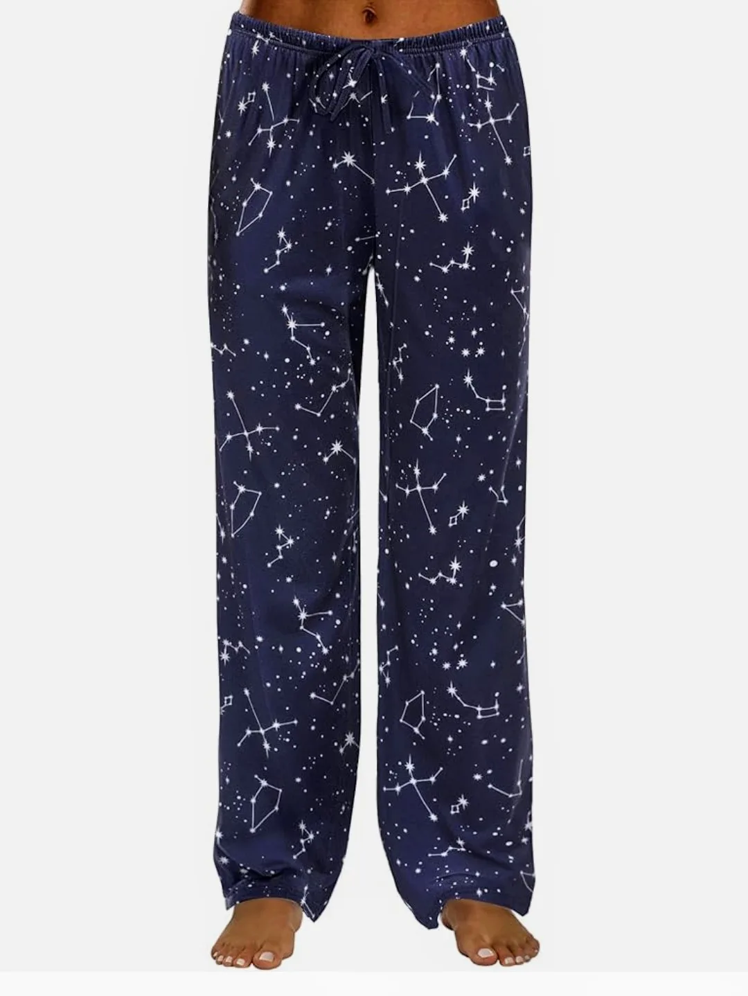 Women's Constellation Print Lounge Pants - Size Large image indicator(3)
