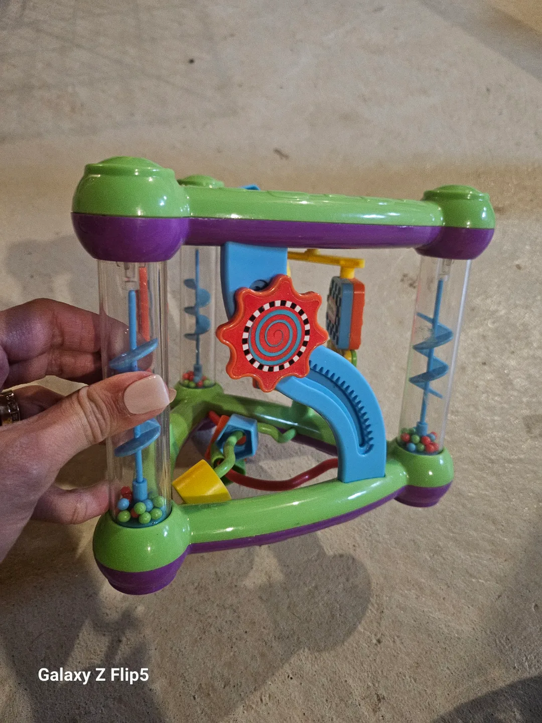 Little Tikes Triangular Activity Cube Baby Toy image indicator(4)