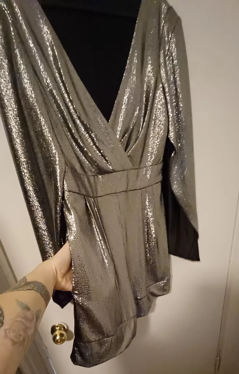 Silver Metallic Jumpsuit image indicator(2)
