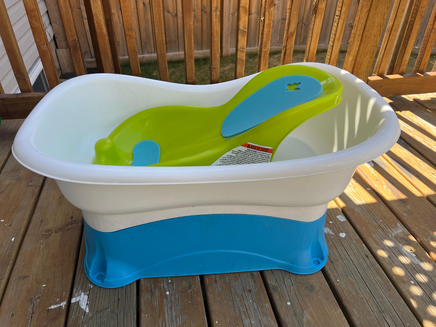 Summer Infant Baby Bath Tub and Support