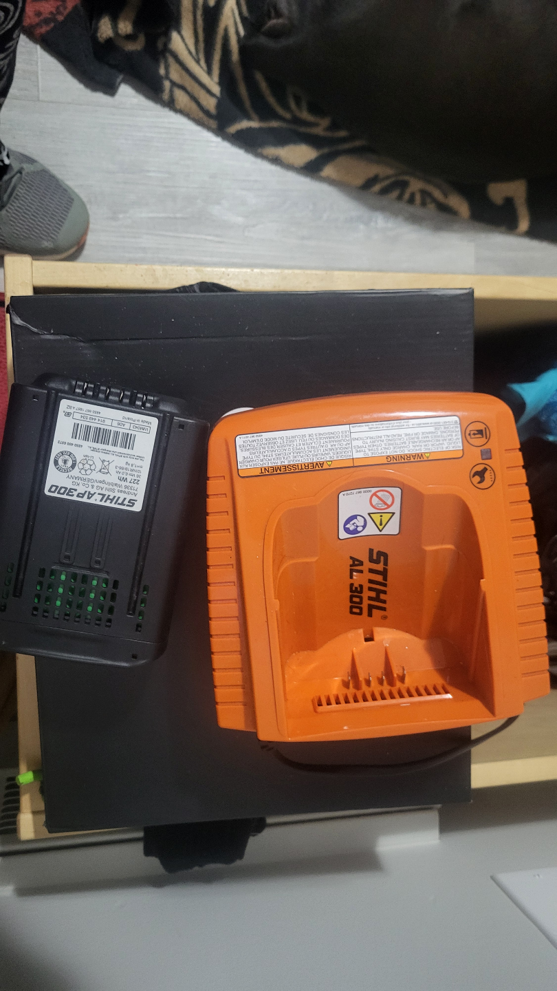 STIHL AP 300 Battery and Charger - photo 2
