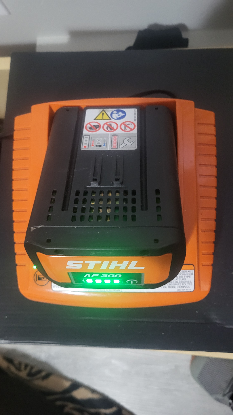 STIHL AP 300 Battery and Charger - photo 3