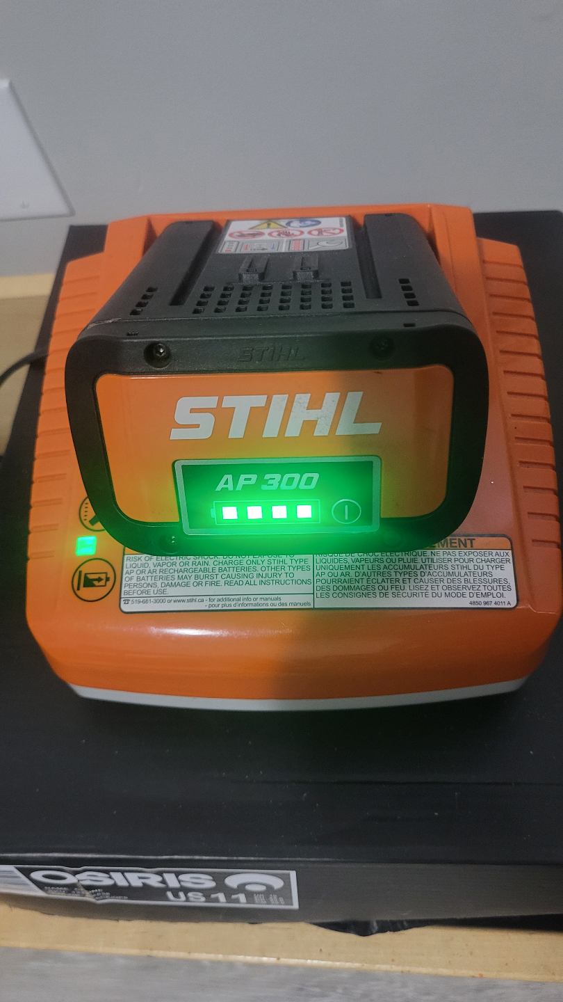 STIHL AP 300 Battery and Charger - photo 4