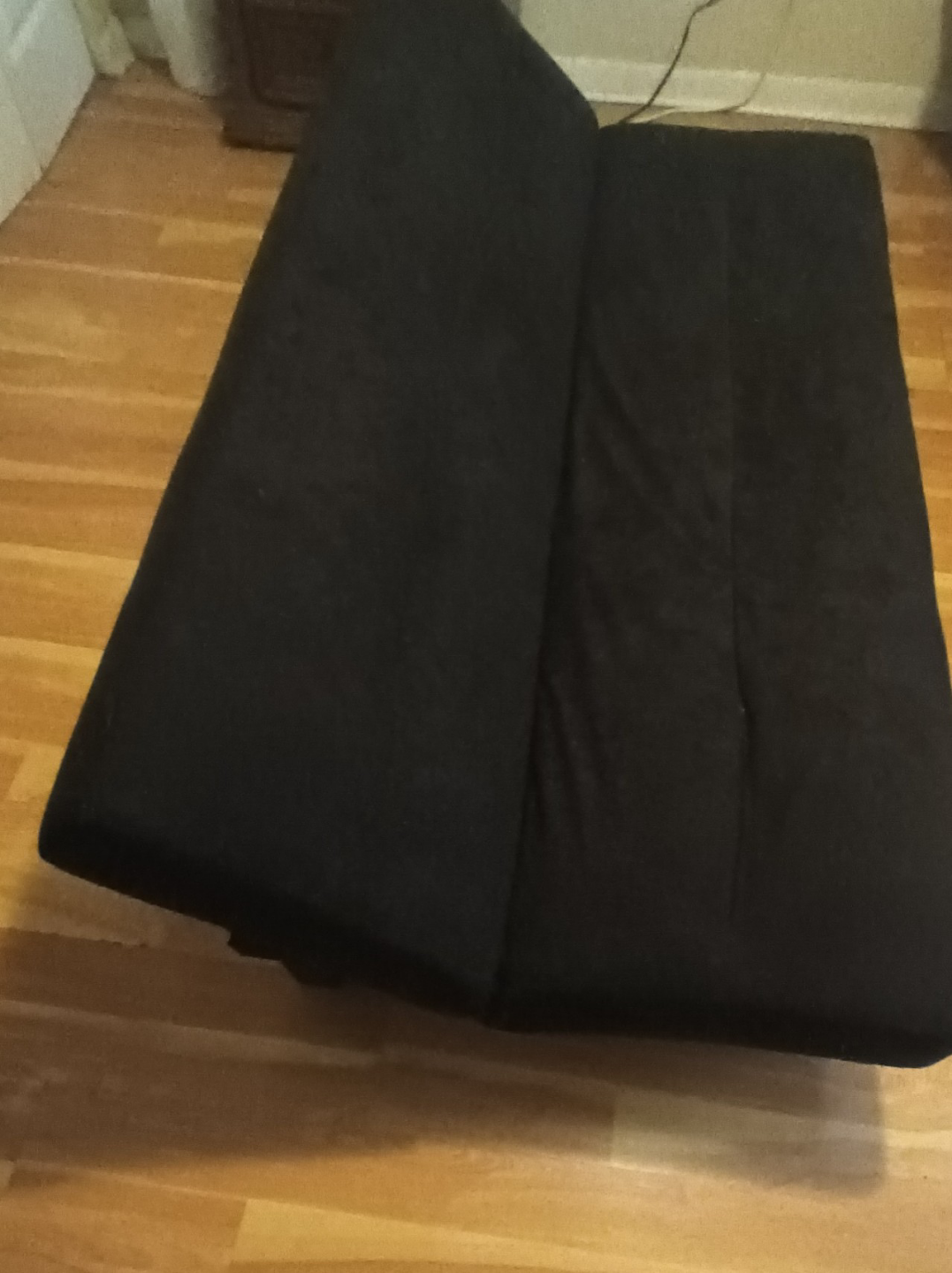 Black Futon Sofa- bed - photo 2