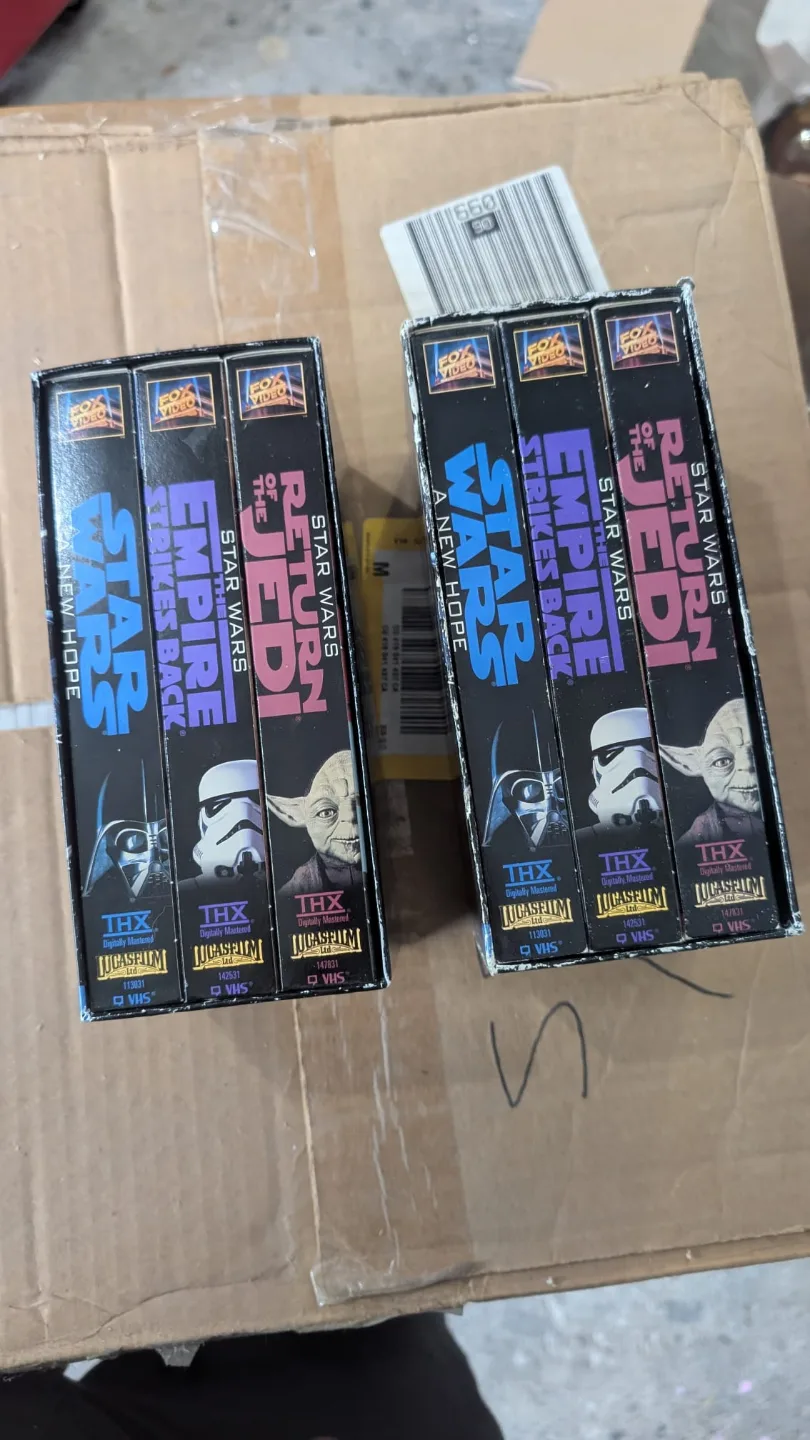 Star Wars Trilogy VHS Collection - $20 each thumbnail