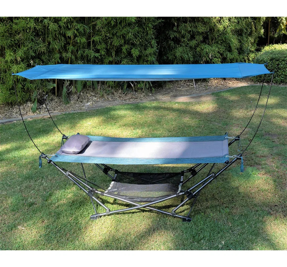 Portable Camping Hammock with Shade Canopy thumbnail