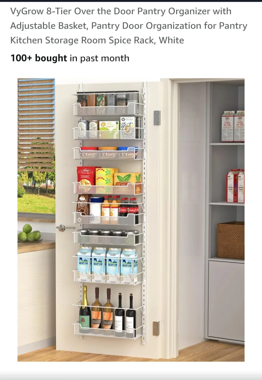 8 tier over the door pantry organizer*new* thumbnail