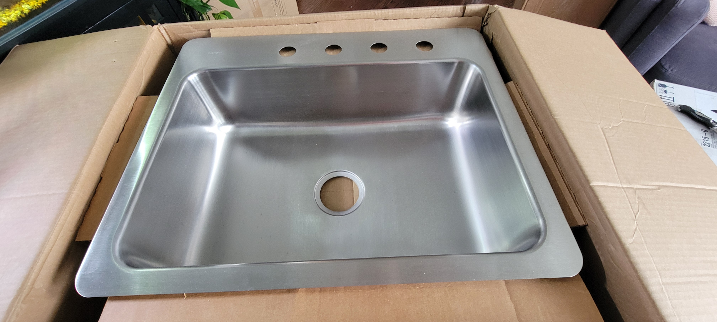 Elkay Dayton 27" Stainless Steel Kitchen Sink - New in Box
