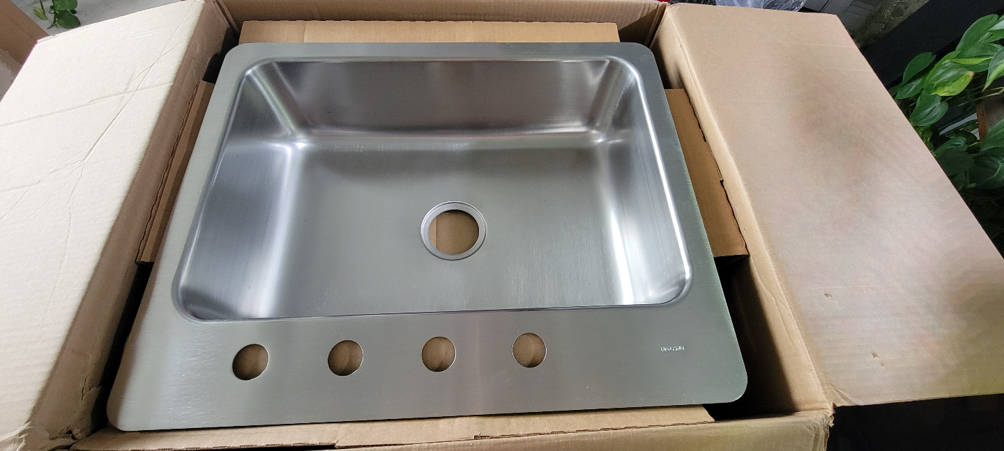 Elkay Dayton 27" Stainless Steel Kitchen Sink - New in Box - photo 2