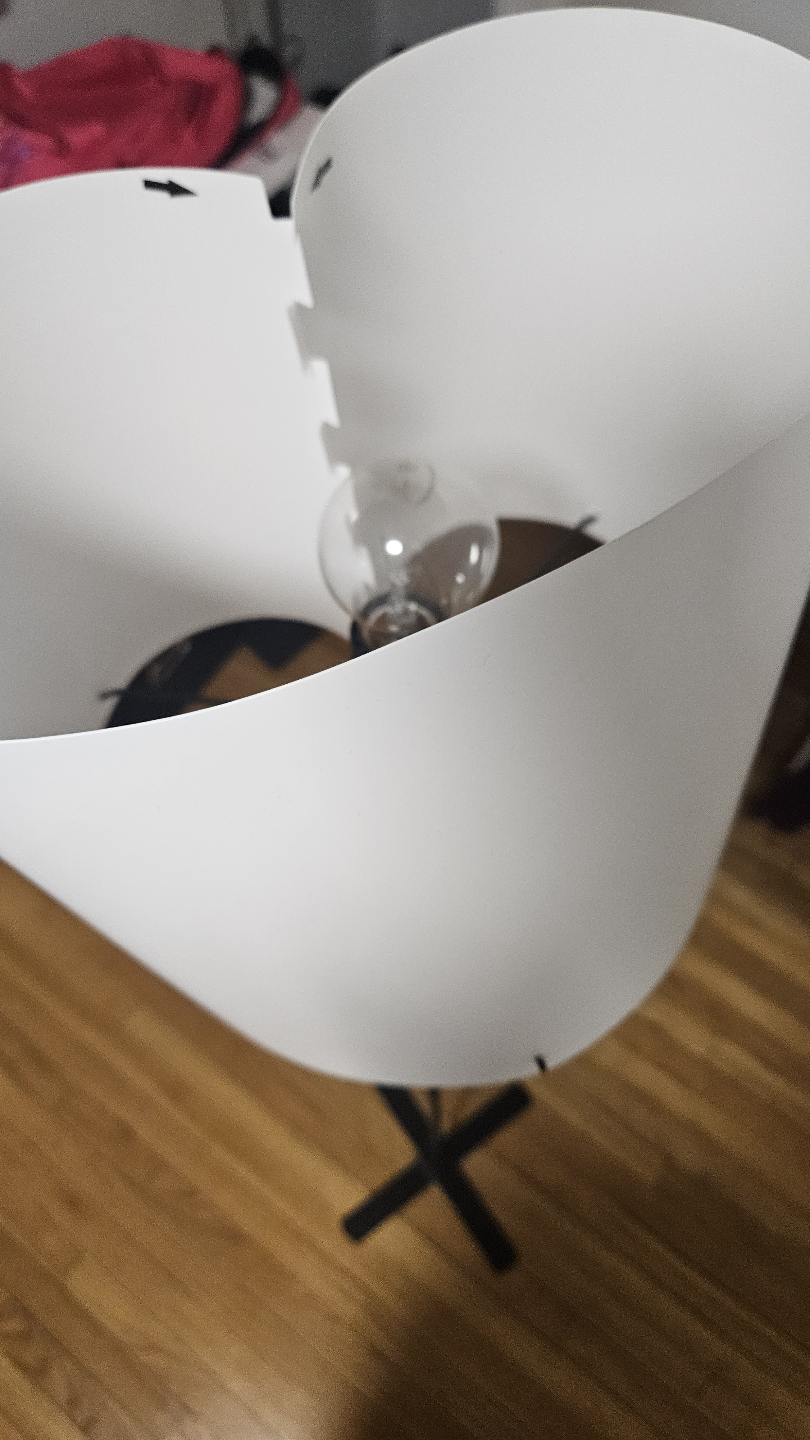 Modern Floor Lamp with Double Shade - photo 3
