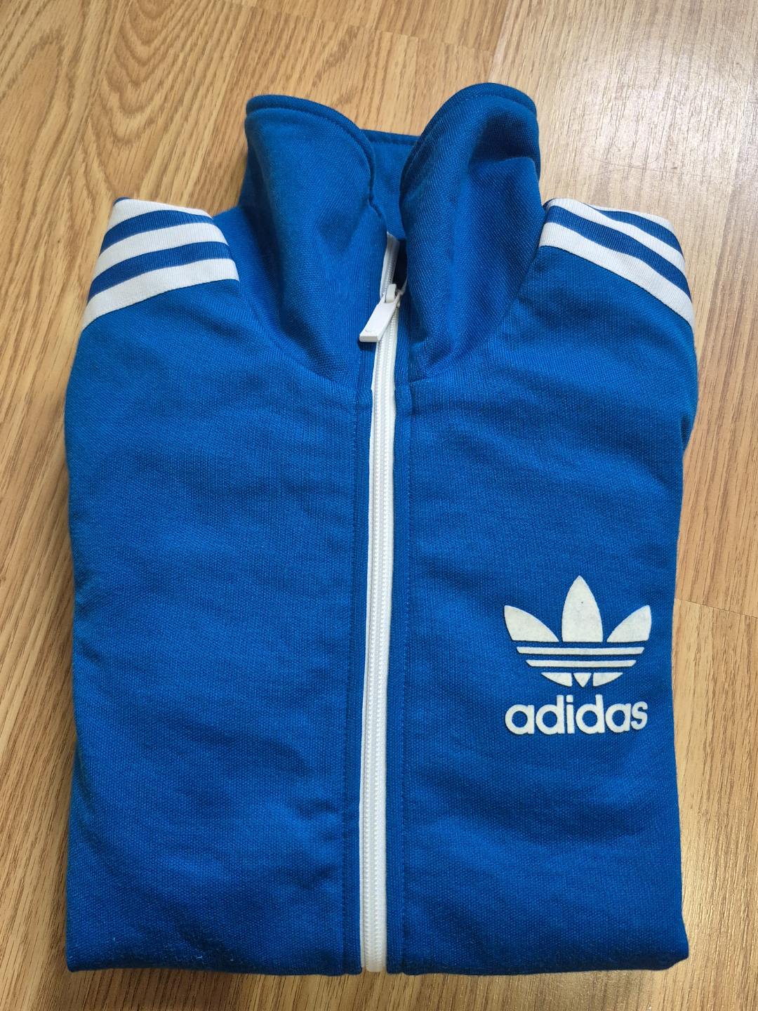 Adidas Women's Track Jacket - Size M - Bright Blue - photo 3