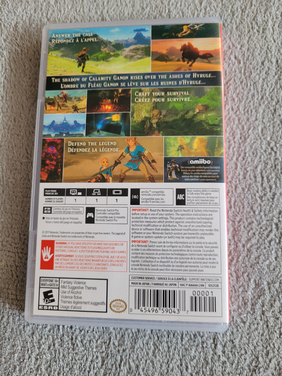 Nintendo Switch The Legend of Zelda: Breath of the Wild - photo 5