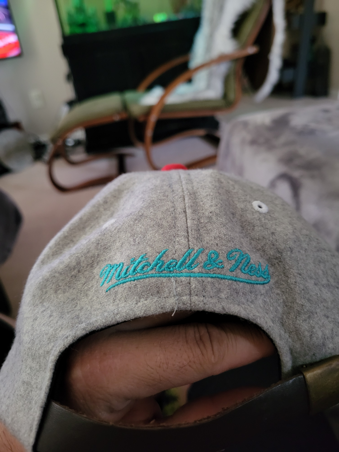 Vintage Vancouver Grizzlies Mitchell & Ness Hardwood Hat - photo 3