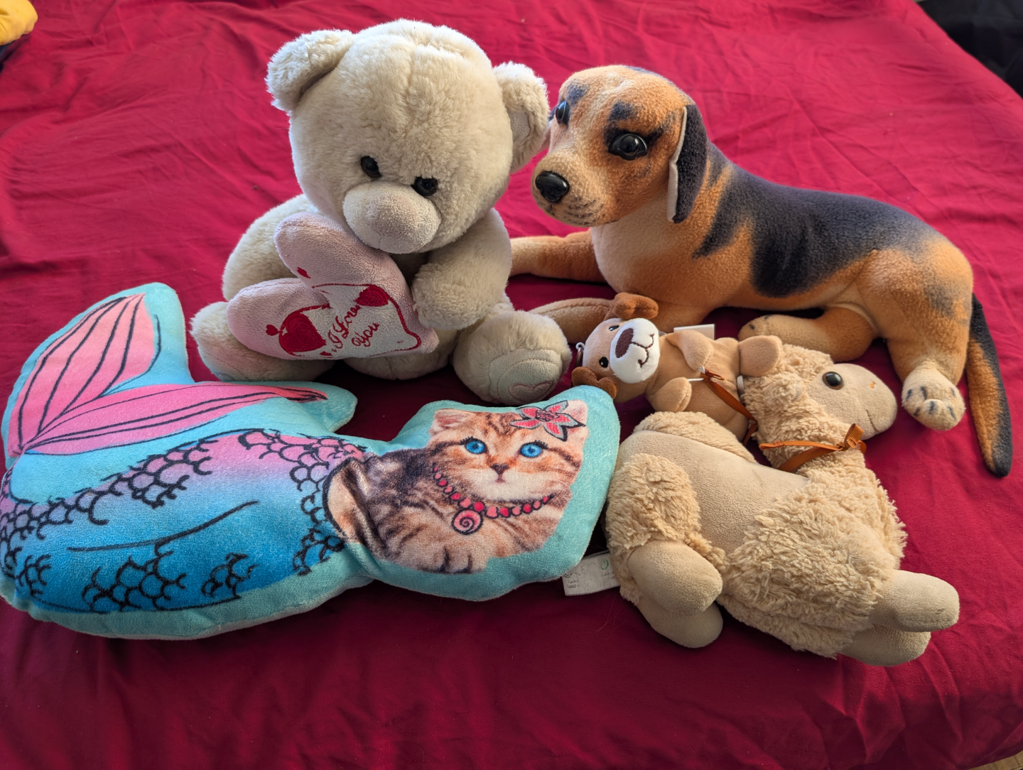 Plush Toys - Dog, Girl, Bear, and Bear and some more - photo 2