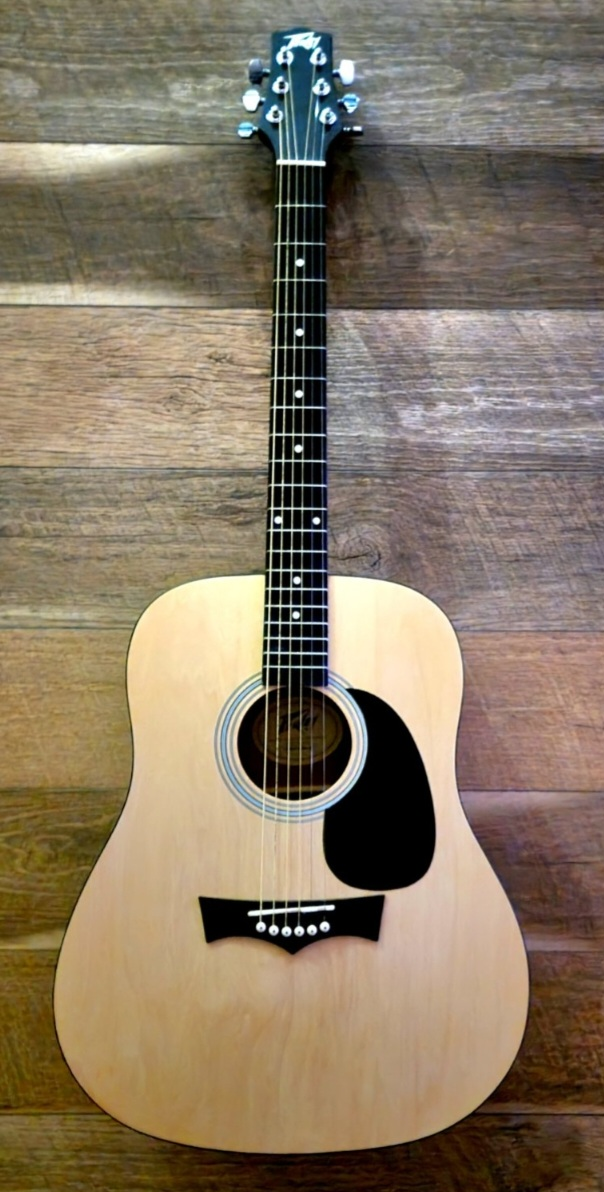 Squier Stratocaster Electric Guitar+ Peavey acoustic - photo 5