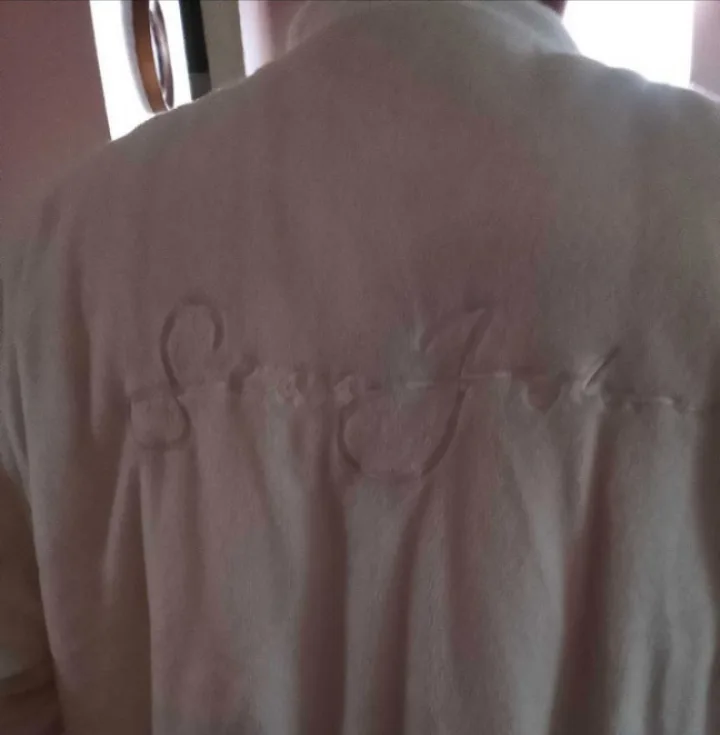 Vintage Sean John Men's White Fleece Zip-Up Jacket - XL image indicator(2)