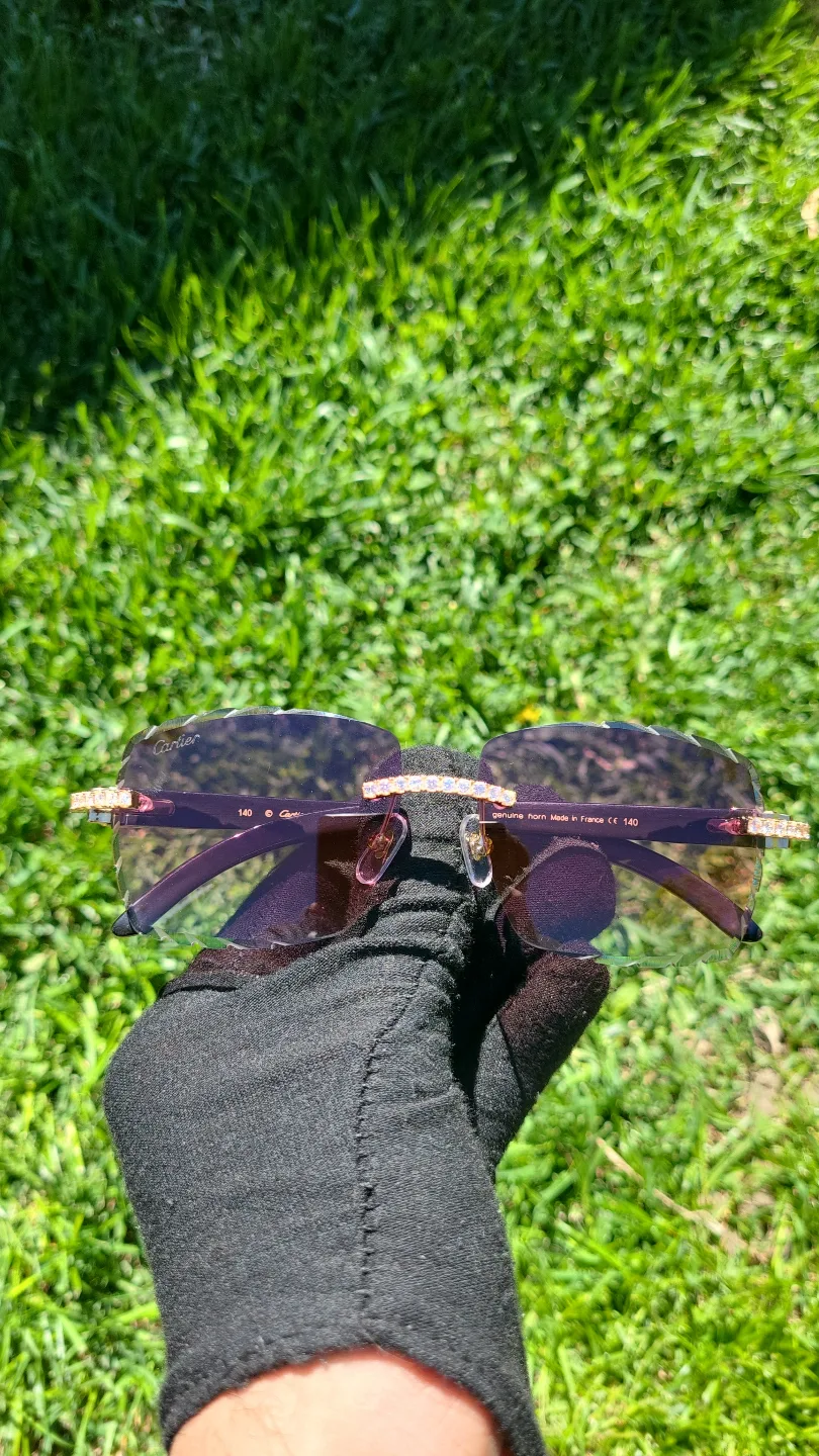 bussdown Cartier Sunglasses - buff thumbnail