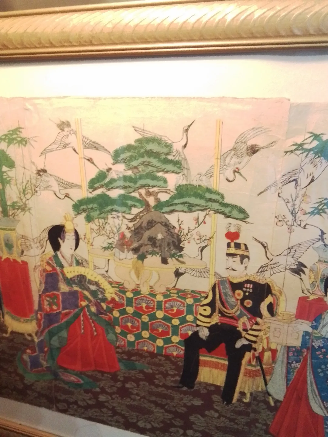 Triptych Woodblock Litho Watanabe Nobukazu '1900' image indicator(4)