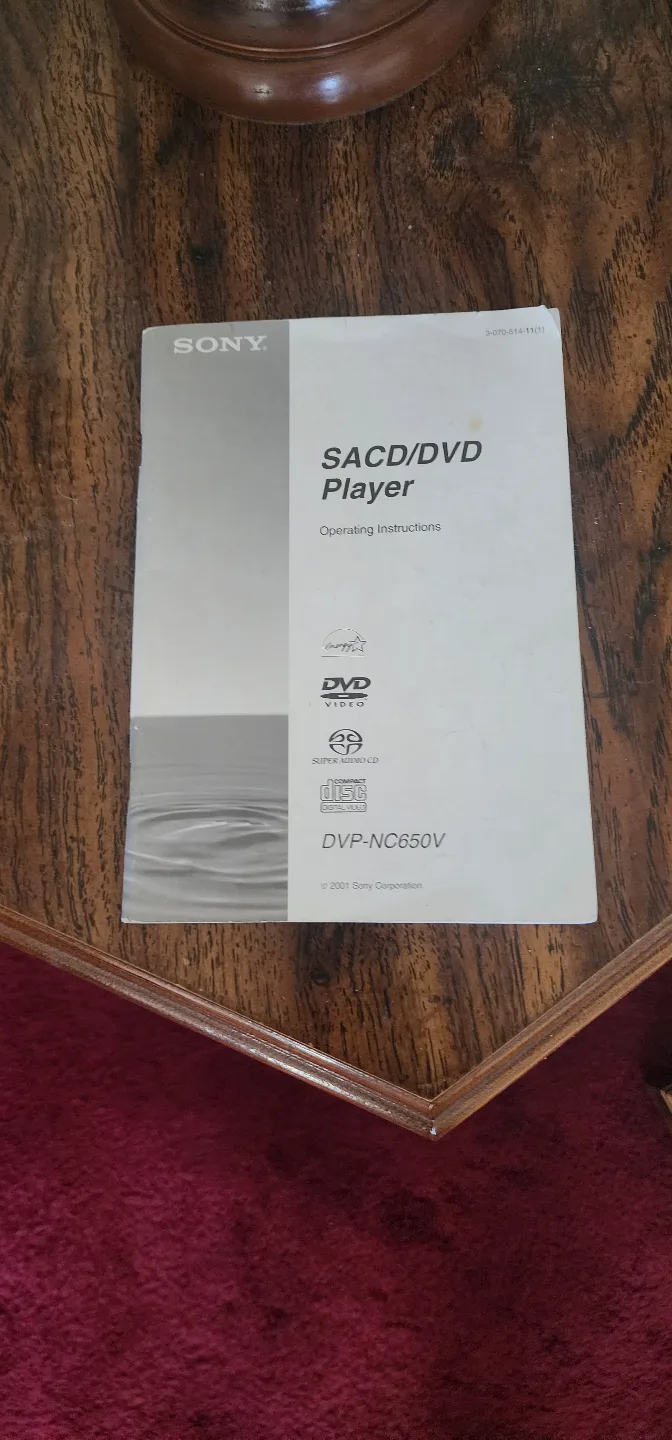 Sony DVP-NC650V 5-Disc DVD/SACD Player with Remote image indicator(2)