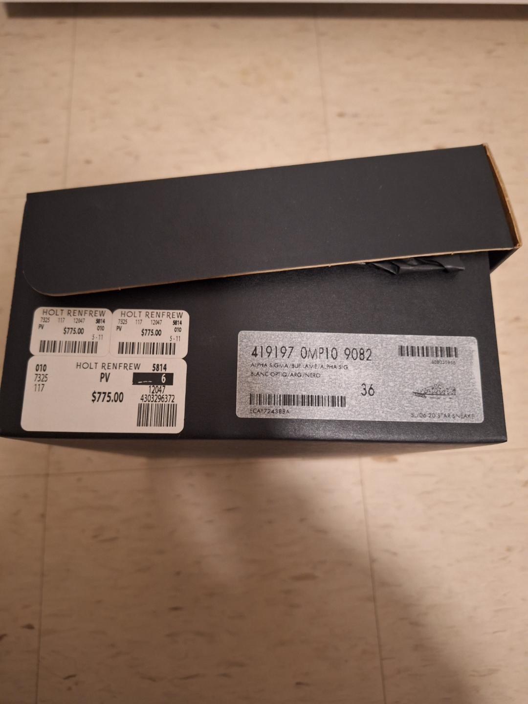Saint Laurent Paris Court Classic SL/06 Sneakers - Size 36 - photo 5