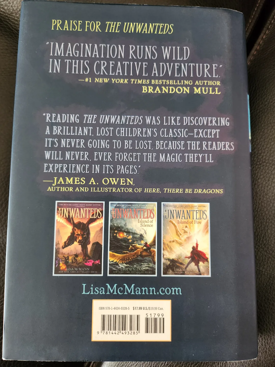 The Unwanteds: Island of Legends by Lisa McMann image indicator(2)