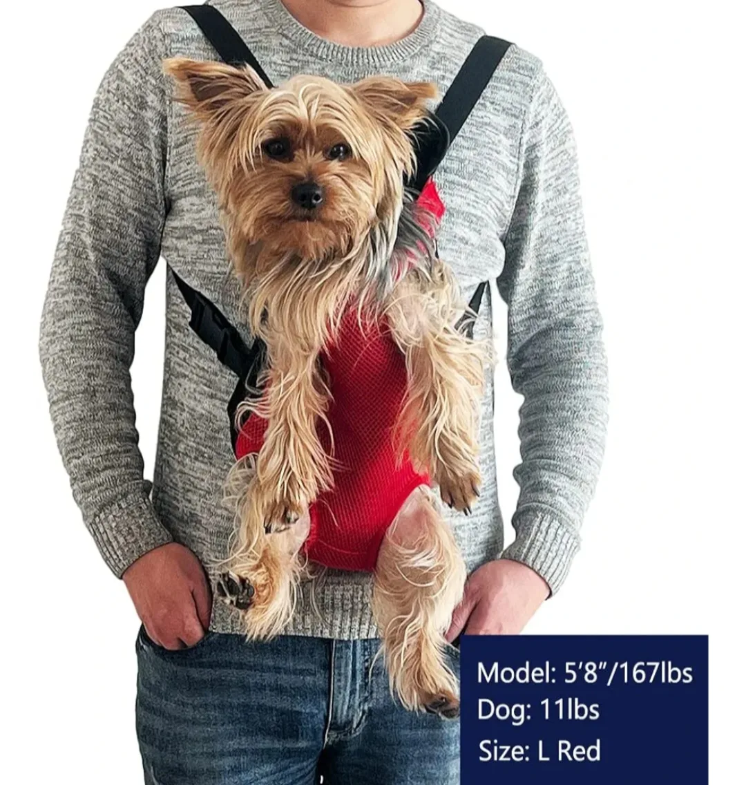 Pet Carrier Backpack - Red - Size L image indicator(3)