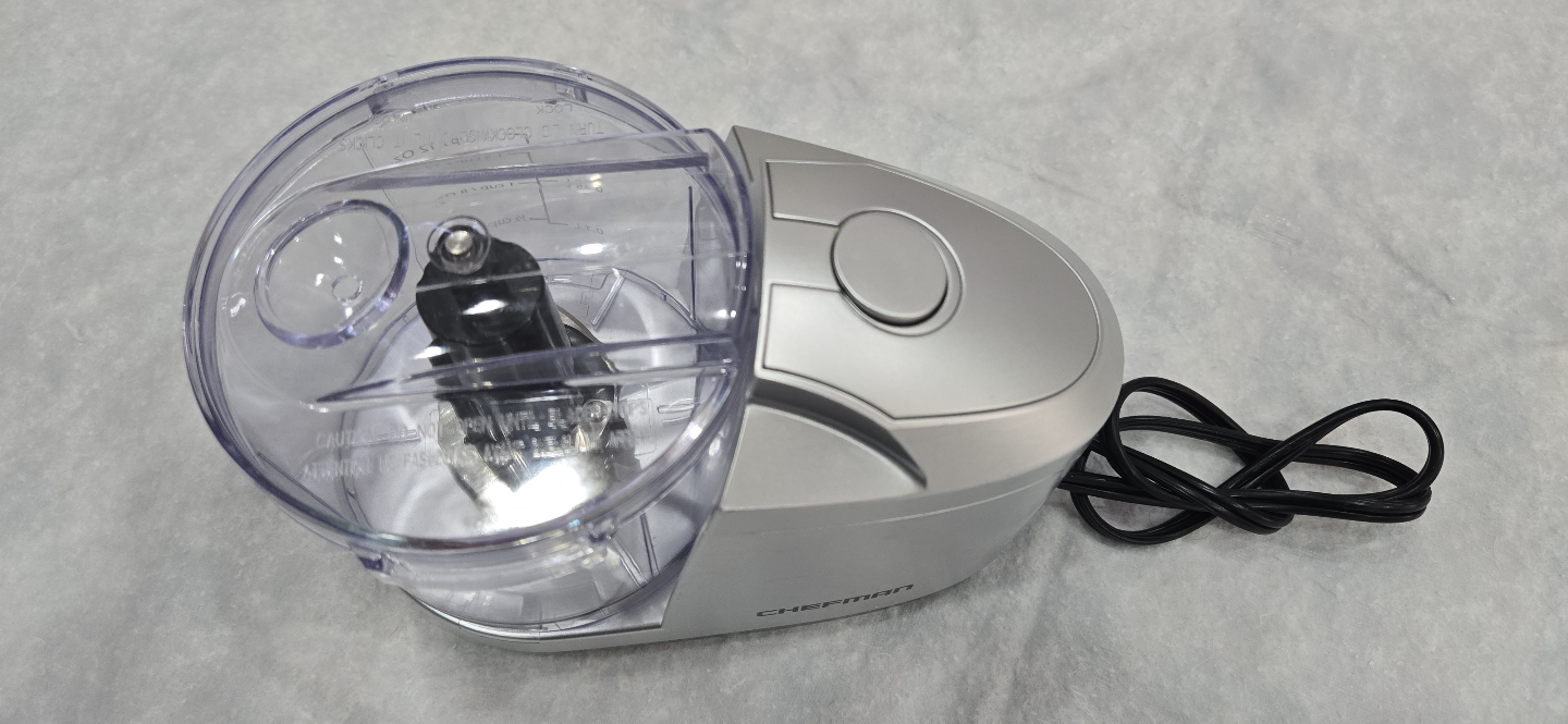 Chefman Mini Food Chopper Silver