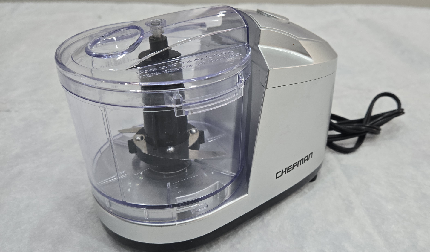 Chefman Mini Food Chopper Silver - photo 2