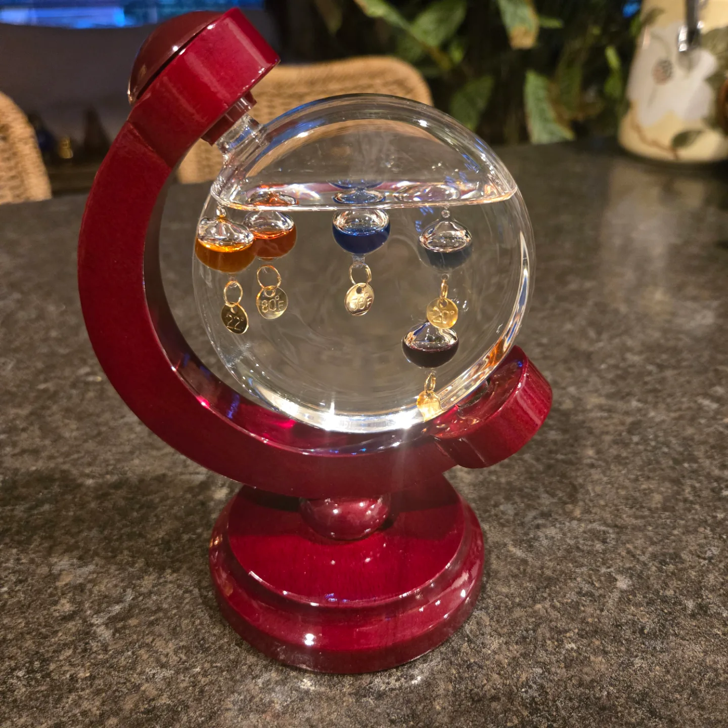 Galileo Thermometer Globe Style thumbnail