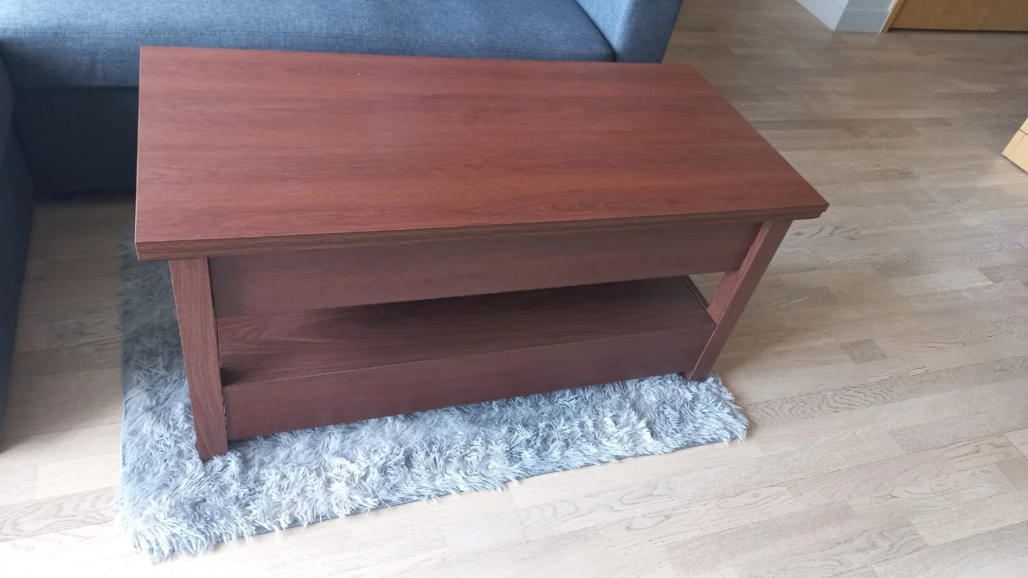 Rolanstar Lift-Top Coffee Table with Storage - photo 3