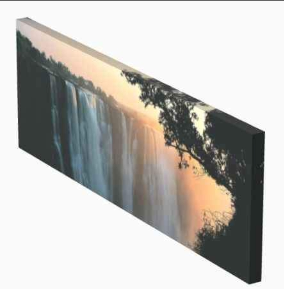 Victoria Falls Sunset Canvas Print