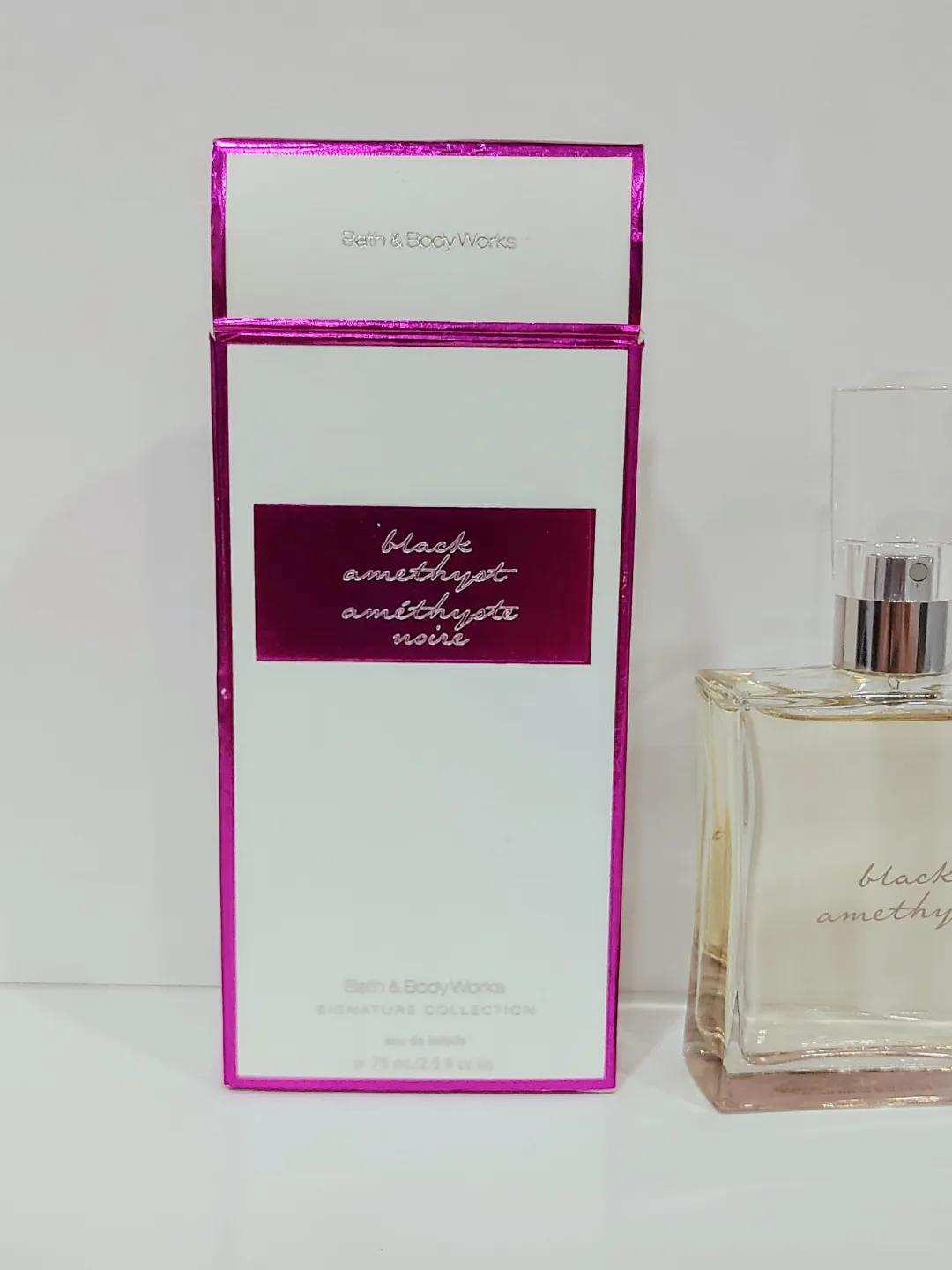 VERY RARE Bath & Body Works Black Amethyst Perfume 75ml image indicator(3)