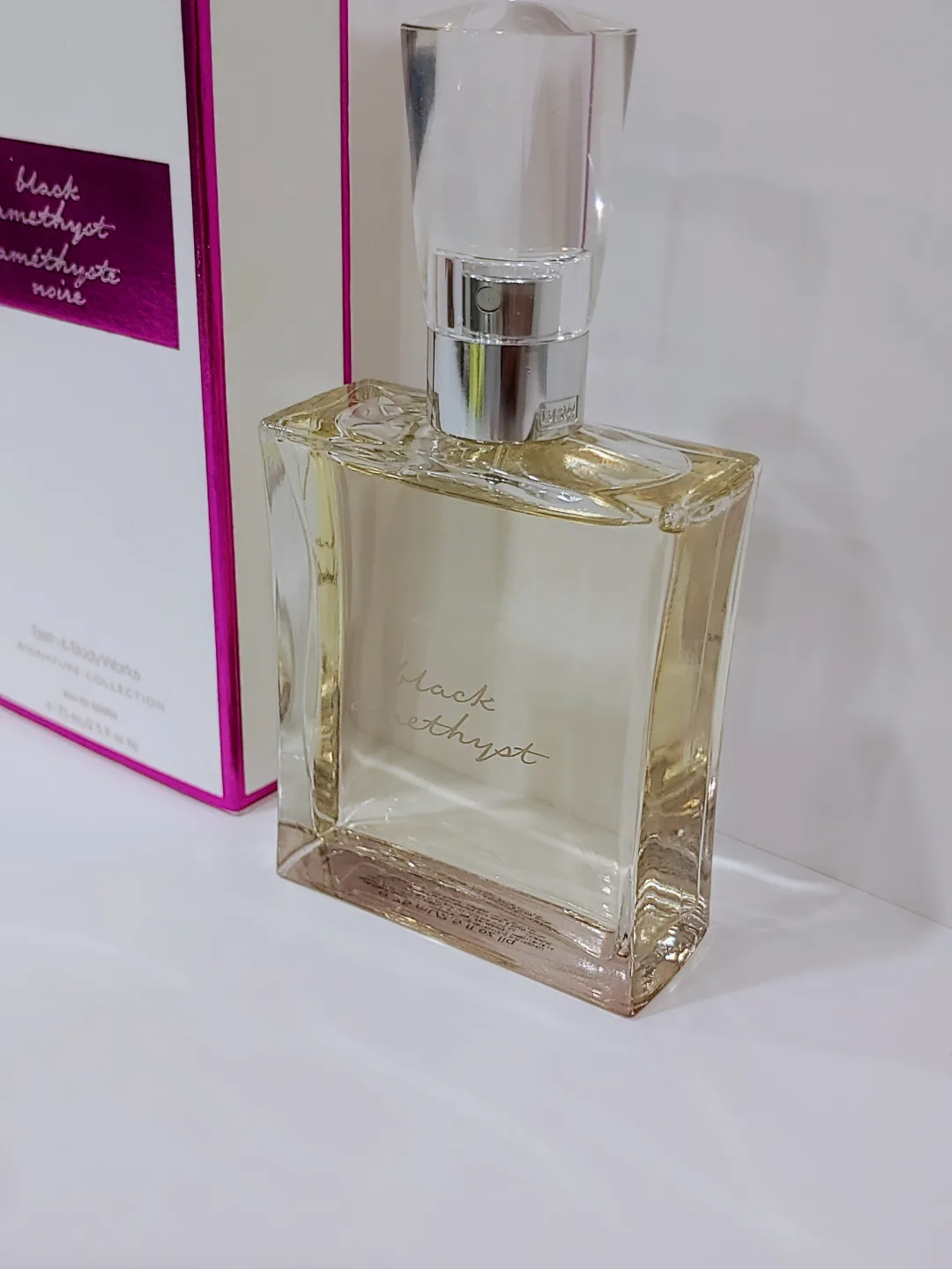 VERY RARE Bath & Body Works Black Amethyst Perfume 75ml image indicator(5)